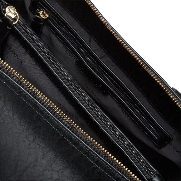 Calvin Klein Women's Bubble Lamb Novelty Organization Satchel Reyna - Picture 7 of 10